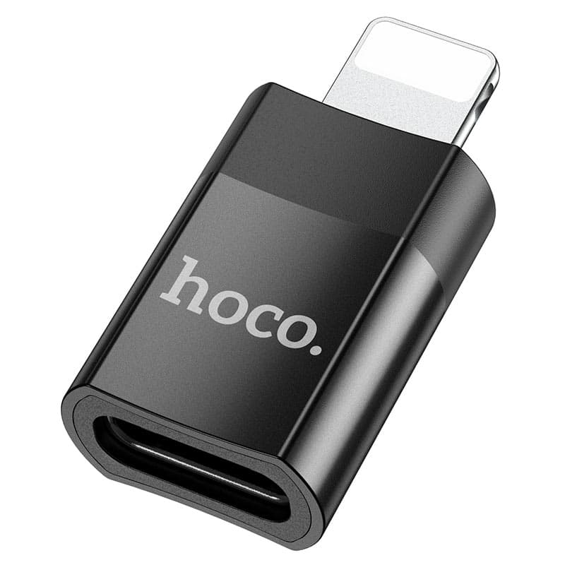 Hoco UA17 Adapter Lightning Male To Type C Female view 1