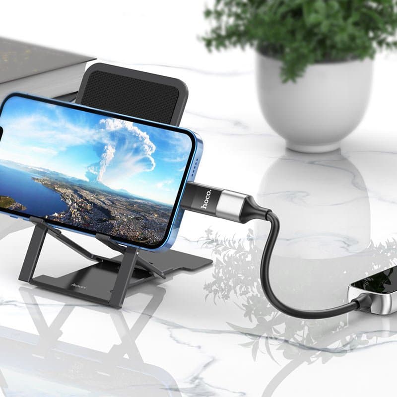 HOCO UA17 Lightning Male To USB Female Adapter view 2