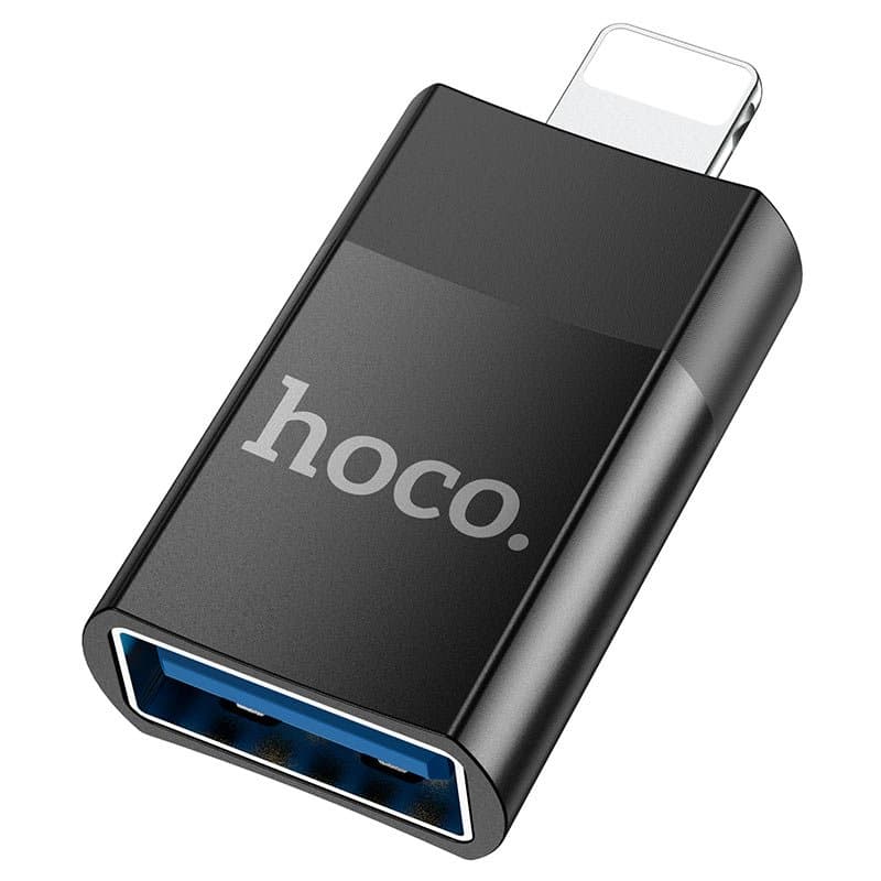 HOCO UA17 Lightning Male To USB Female Adapter view 1