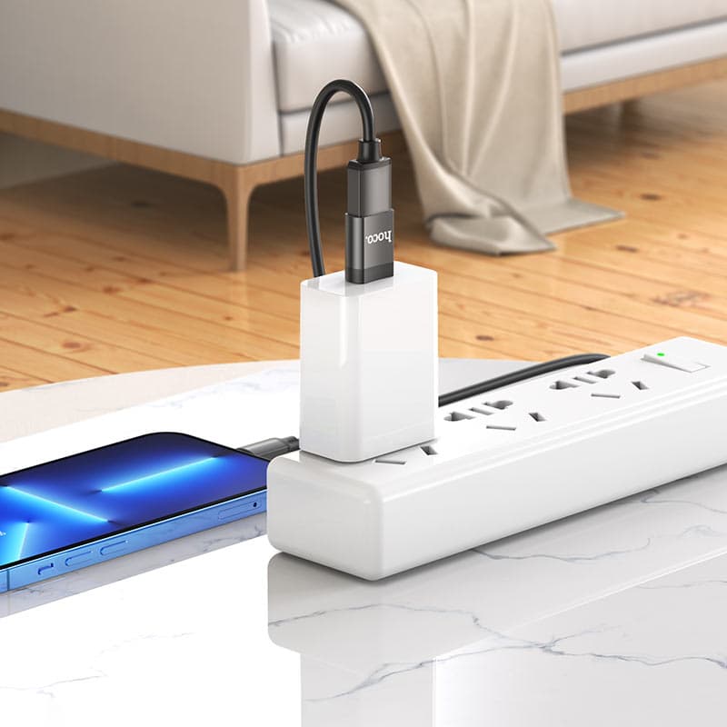 Hoco UA17 Type-C Male To USB Female Adapter view 2