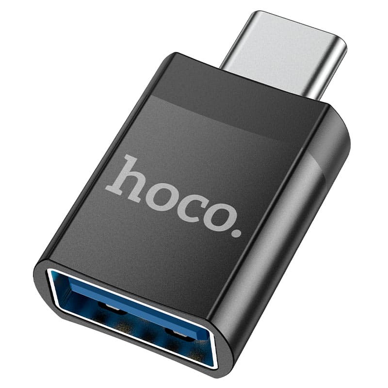 Hoco UA17 Type-C Male To USB Female Adapter view 1