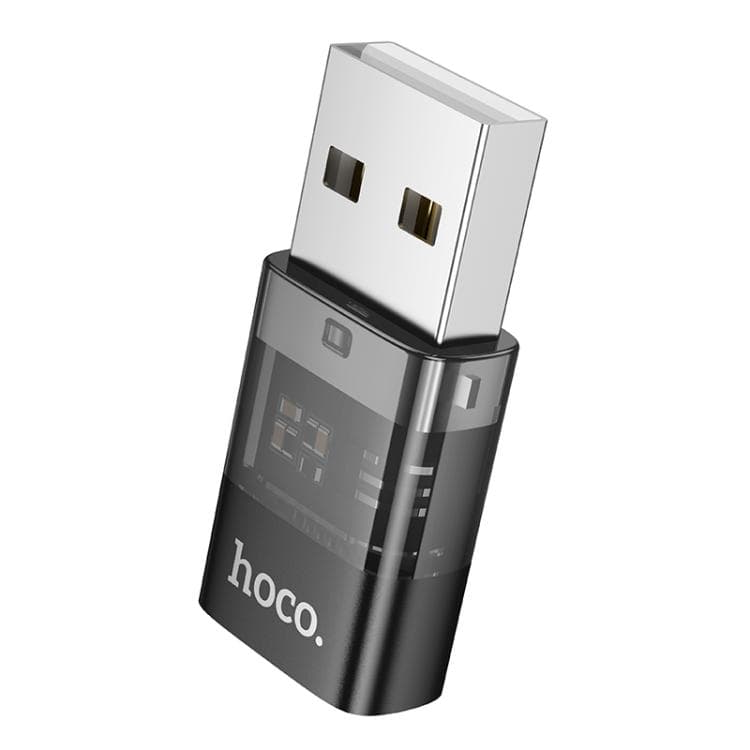 Hoco UA36C USB Male To USB C Female OTG Transparent Adapter view 2