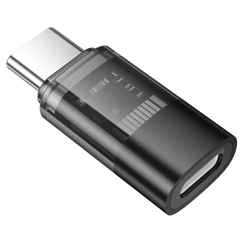 Hoco UA36D Type-C Male To iP Female Adapter view 2