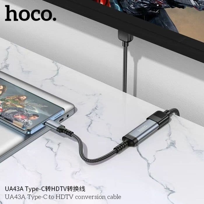 Hoco UA43A Type-C to HDMI 4K Adapter view 3