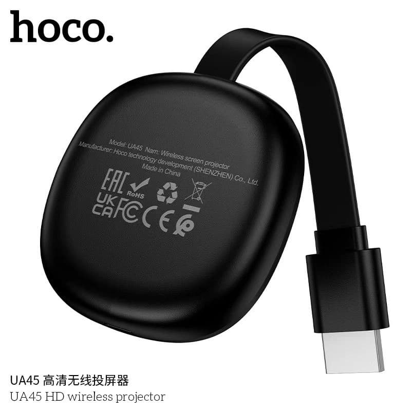 Hoco UA45 HD Wireless Projector (Wireless Display Adapter) view 4