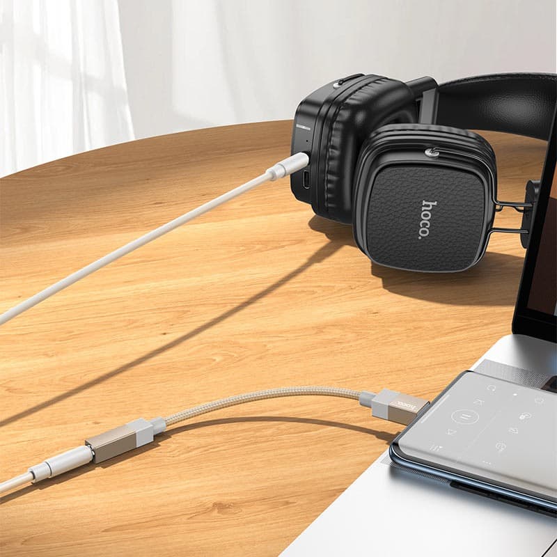 HOCO UPA32C USB-C To 3.5mm Audio Converter view 3
