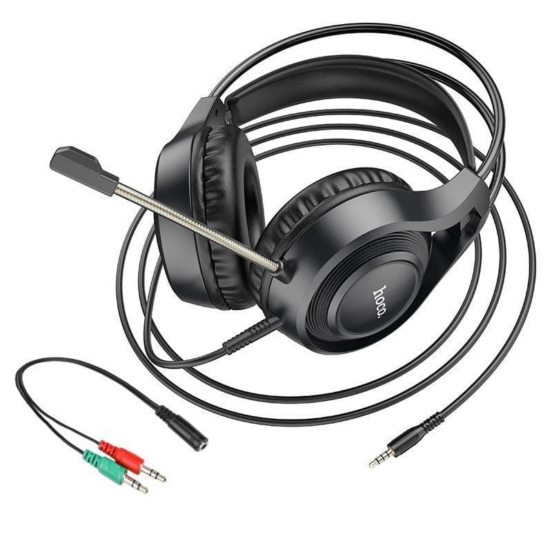 Hoco W106 Full Size Wired Gaming Headphone view 2