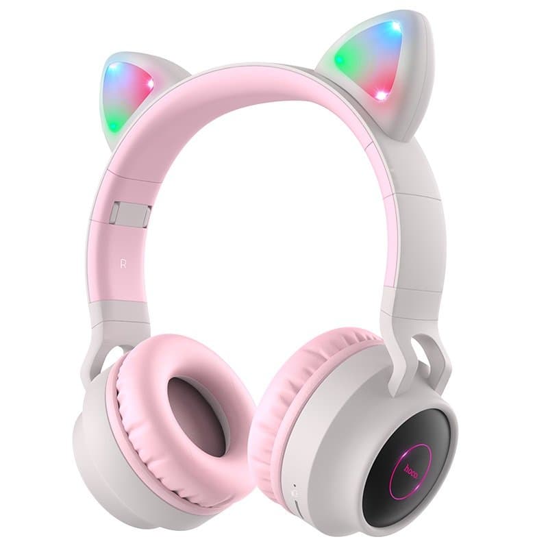 Hoco W27 Cat Ear Wireless Headphone view 2