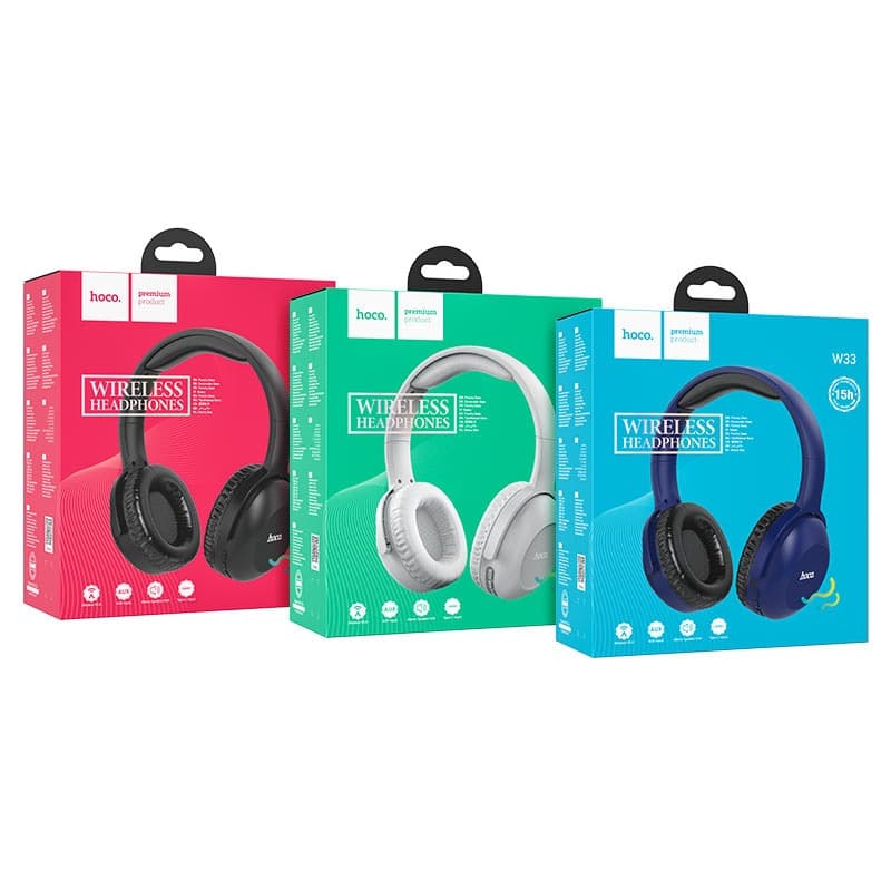 HOCO W33 Wireless Stereo Headphone — image 6