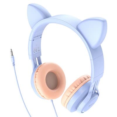 Hoco W36 Cat Ear Headphones With Mic view 5