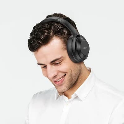 Hoco W37 ANC Wireless Bluetooth 5.3 Headphone Active Noise Cancelling Headset view 6