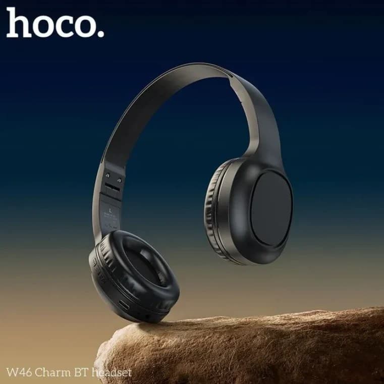 Hoco W46 Folding Wireless Bluetooth Headphone view 1