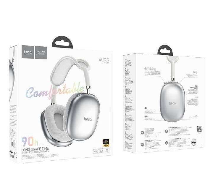 Hoco W55 Pleasing 90 Hours Bluetooth Headphone view 5