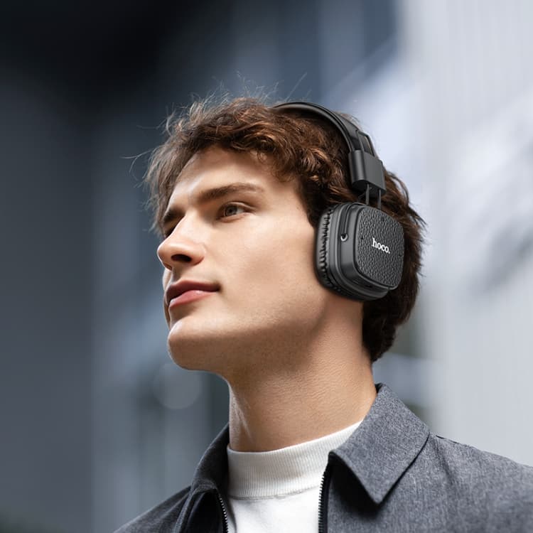 Hoco W56 BT5.4 Wireless Bluetooth Headphone view 4