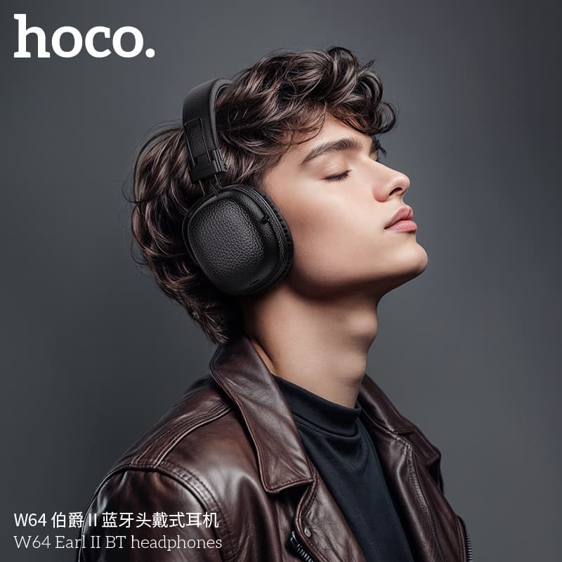 Hoco W64 Wireless Bluetooth Headphone view 4