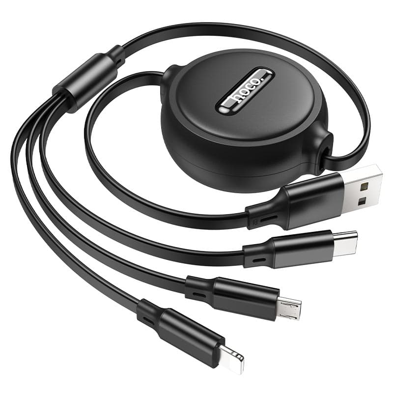 Hoco X75 Cable 3 In1 Charging Wire view 2