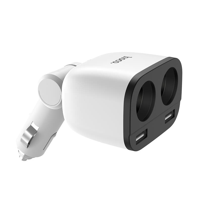 Hoco Z28 Car Charger With Digital Display view 3