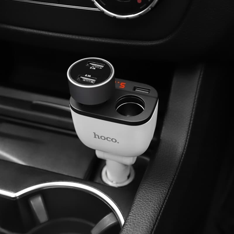 Hoco Z28 Car Charger With Digital Display view 4