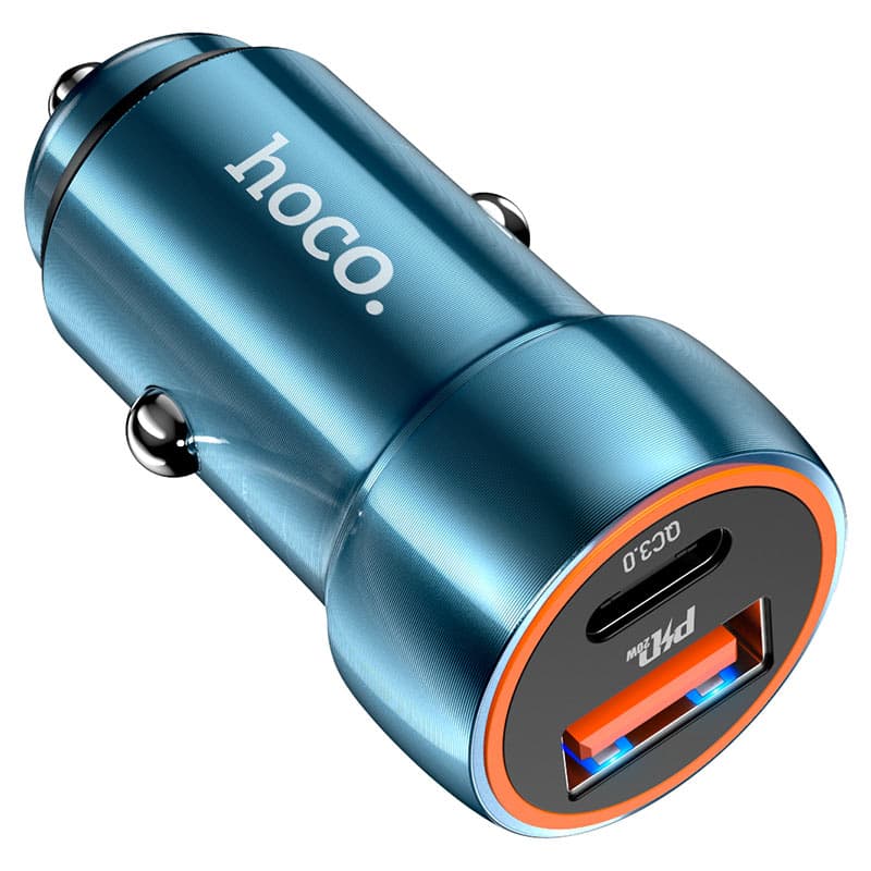 Hoco Z46A Car Charger PD20W + QC3.0 view 1