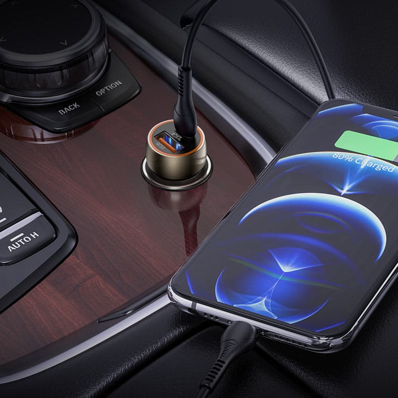 Hoco Z46A Car Charger PD20W + QC3.0 view 3