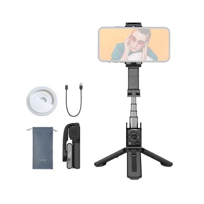 Hohem iSteady Q Multipurpose Face-Tracking Selfie Stick Stabilizer view 4