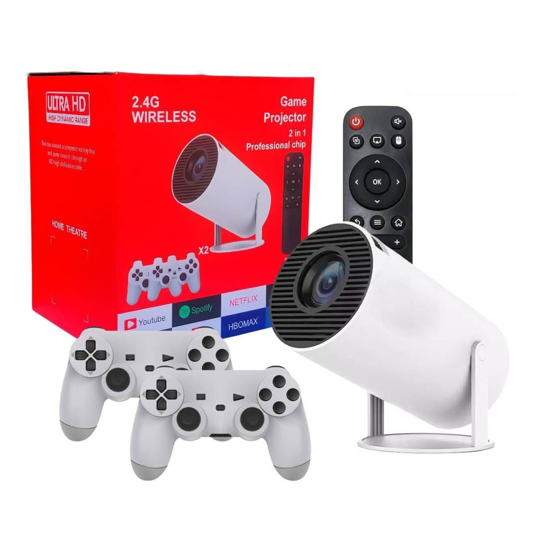 HY300 Gaming Gaming Projector 2.4G Wireless Android Smart Projector For Home Entertainment And Gaming view 1