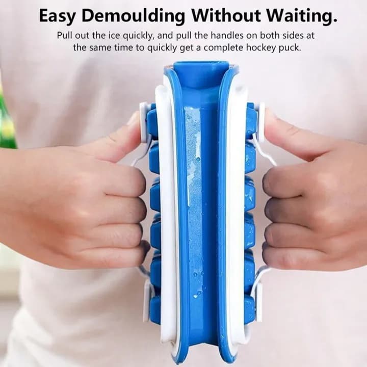 Ice Cube Trays Portable Ice Maker Bottle view 2