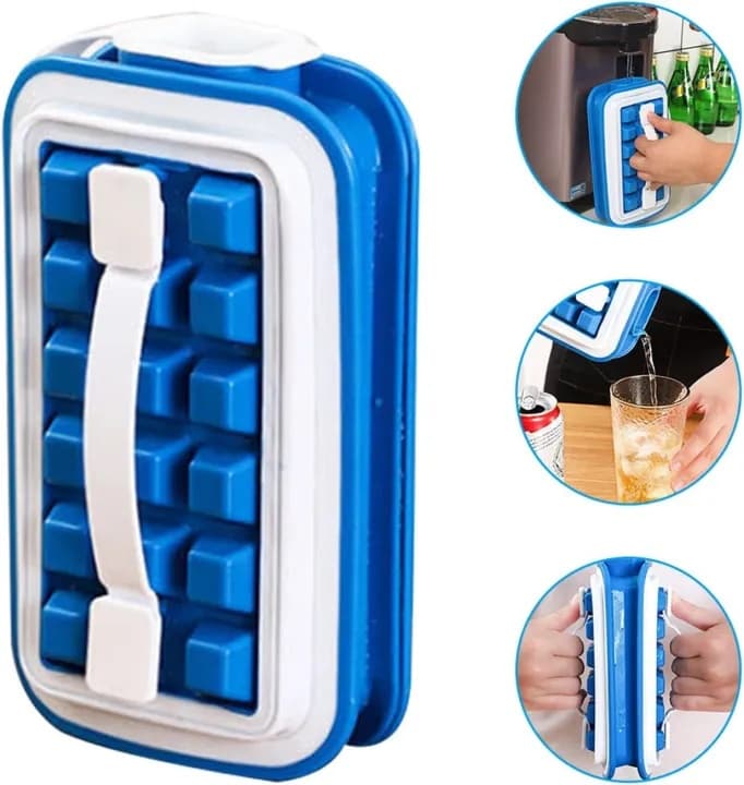 Ice Cube Trays Portable Ice Maker Bottle view 3