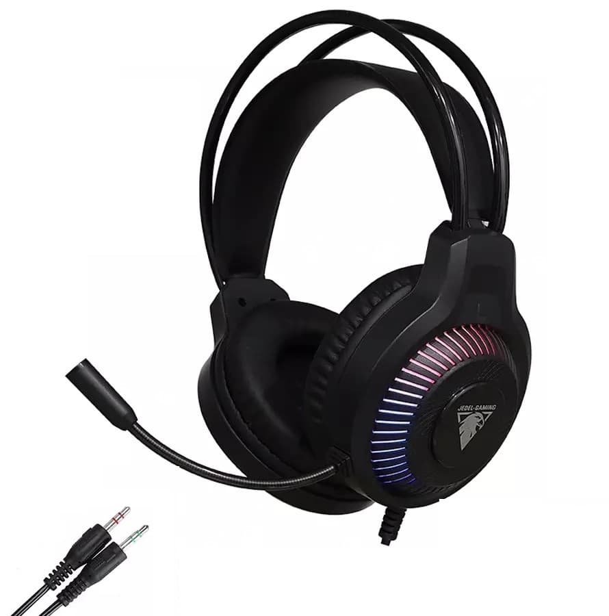 Jedel GH558 RGB Gaming Headphone With Mic view 1