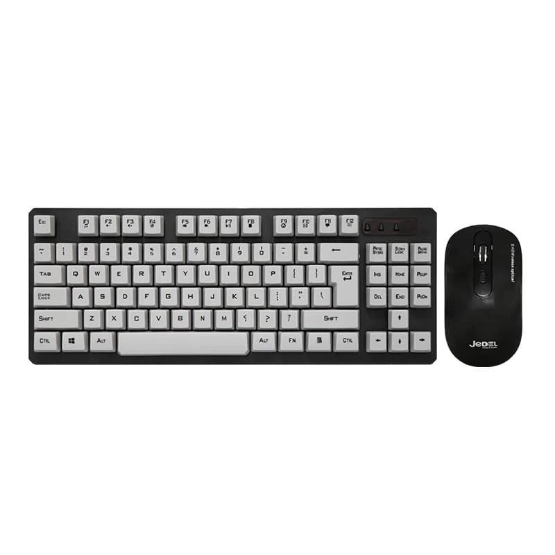 Jedel WS680 Mini Wireless Keyboard Mouse Combo view 1