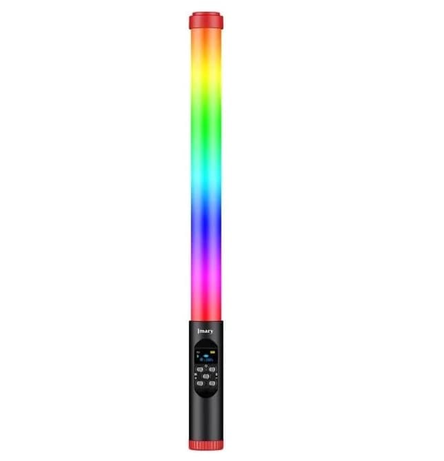 Jmary FM 128 RGB Led Light Waterproof Lighting Bar With OLED Display Indicator view 1