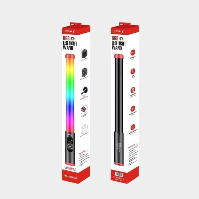 Jmary FM 128 RGB Led Light Waterproof Lighting Bar With OLED Display Indicator view 3