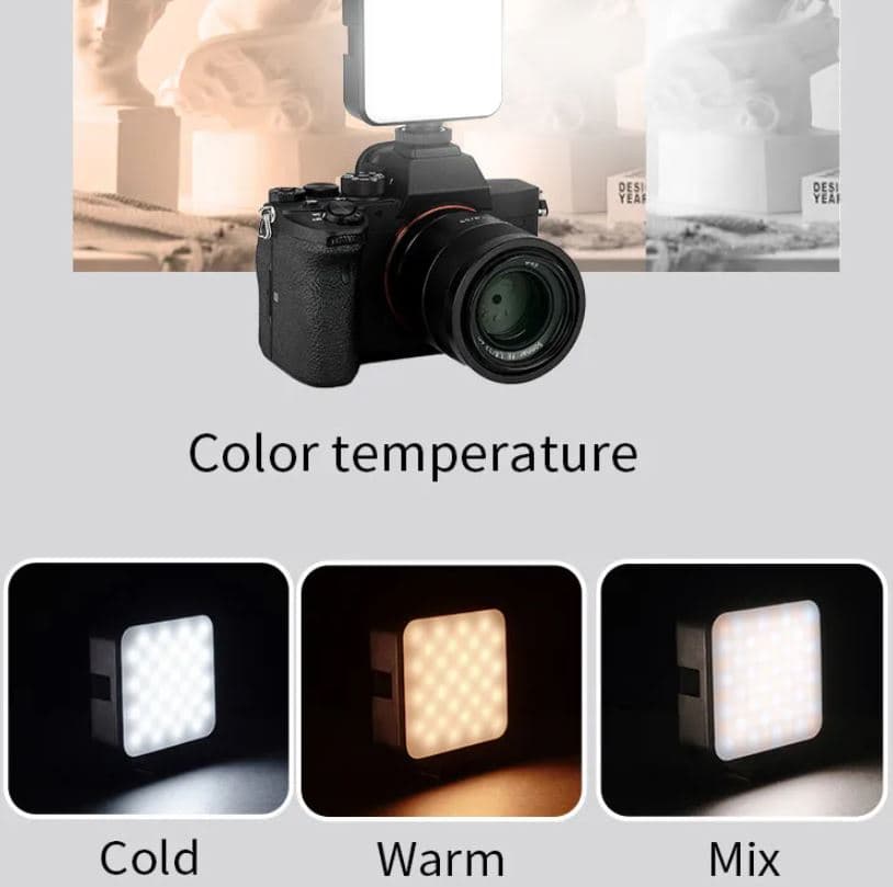 Jmary FM59R Camera Mini Video Fill Light view 3