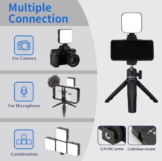 Jmary FM59R Camera Mini Video Fill Light view 4