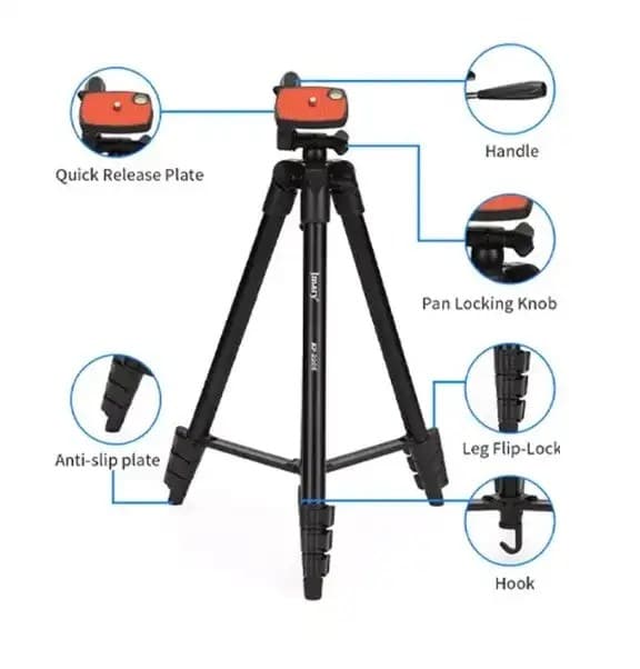 Jmary KP 2205 Tripod With Mobile Holder view 2