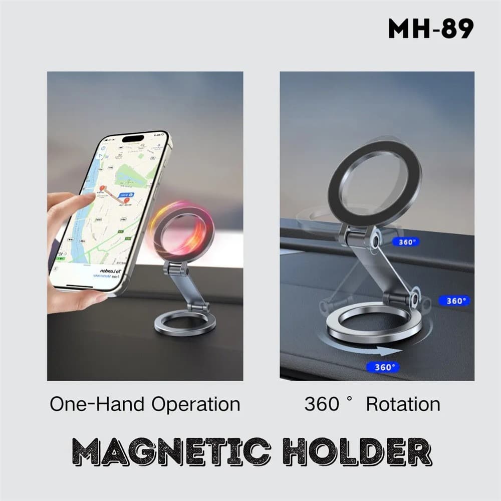 JMARY MH89 Foldable Magnetic Phone Stand view 2