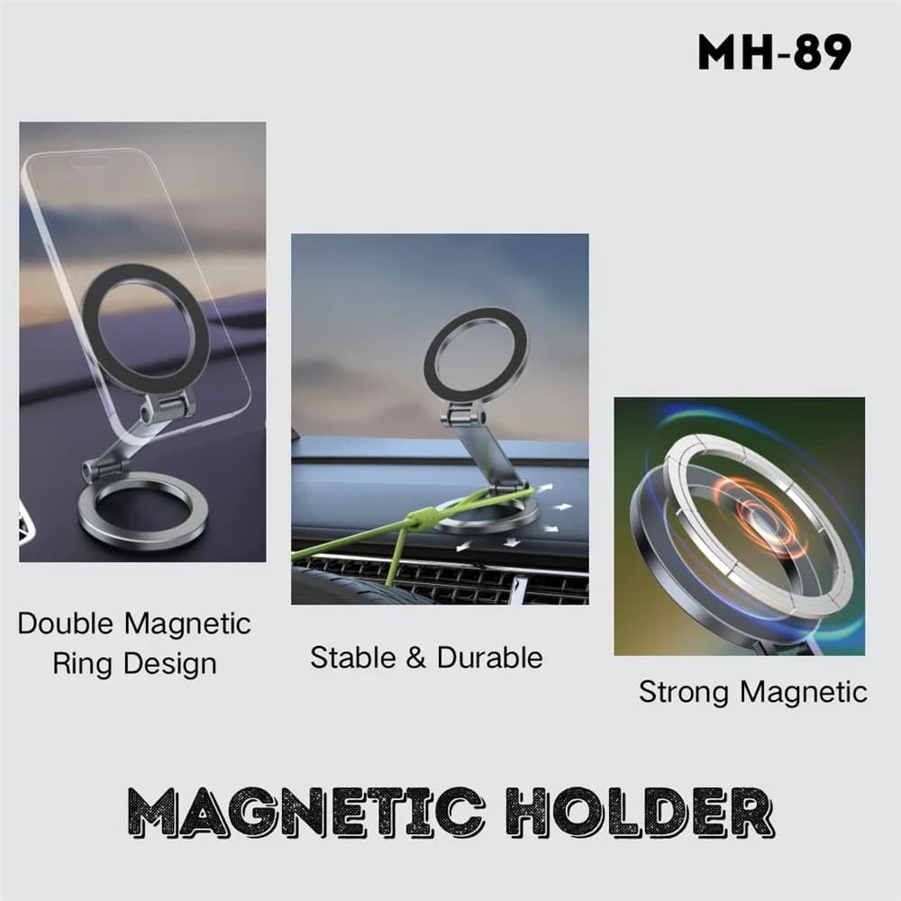JMARY MH89 Foldable Magnetic Phone Stand view 4