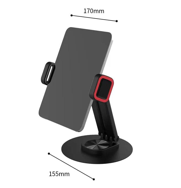 Jmary MK63 360 Degree Rotating Base Foldable Desktop Stand For Phone Tablet view 3