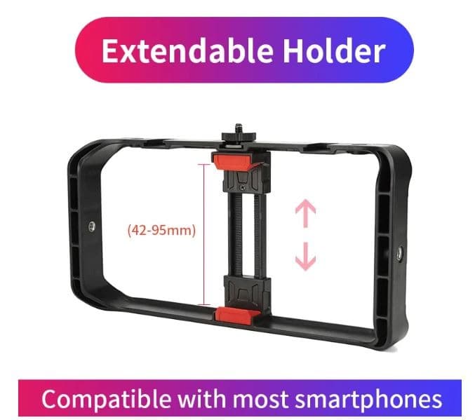 Jmary MT33 Video Cage Rig Tripod Kit Handle view 3