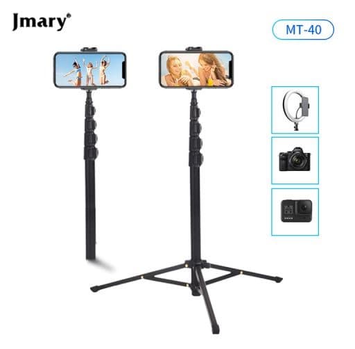Jmary MT40 2 In 1 Monopod Selfie Stick Tripod view 2