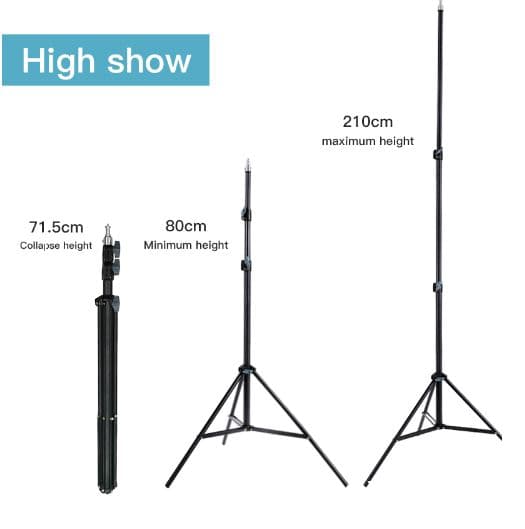 Jmary MT75 Light Tripod Stand For Softbox Ring Lights And Mobile Phones view 2