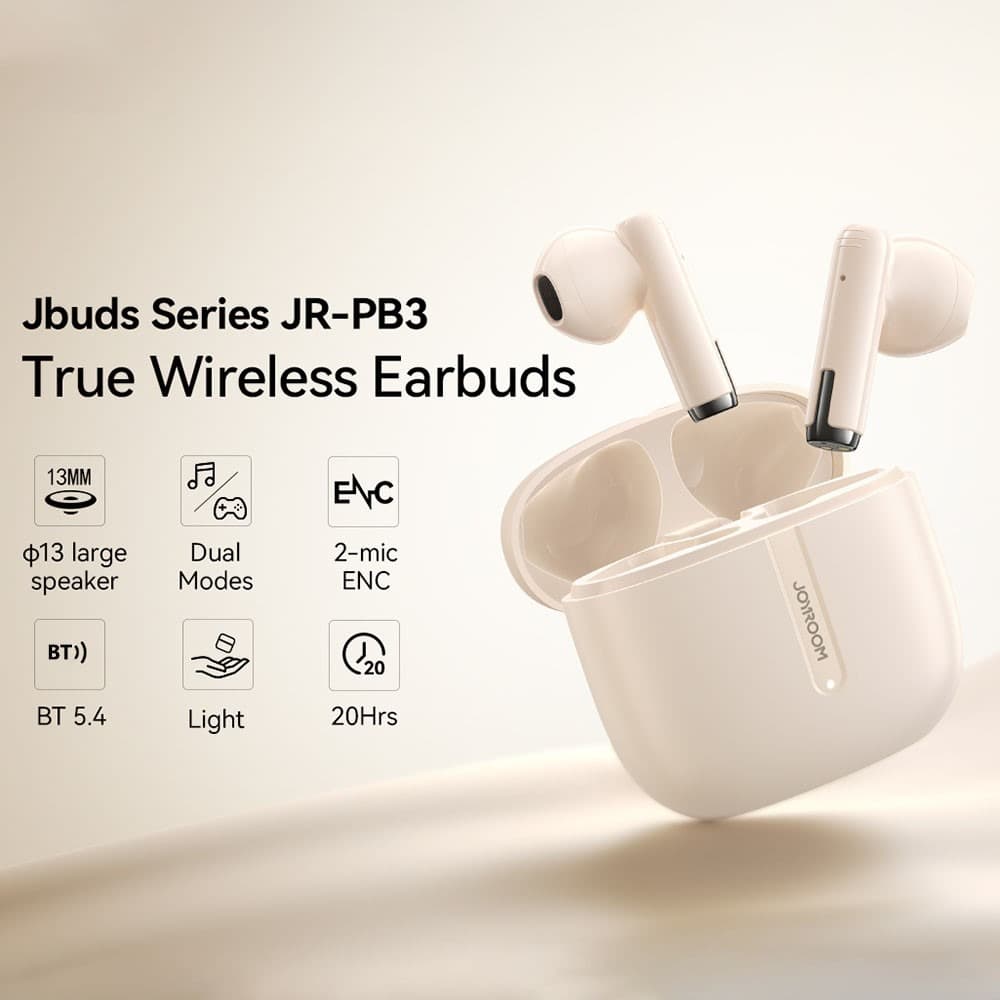 Joyroom JPods JR PB3 True-Wireless Bluetooth Earbuds view 4