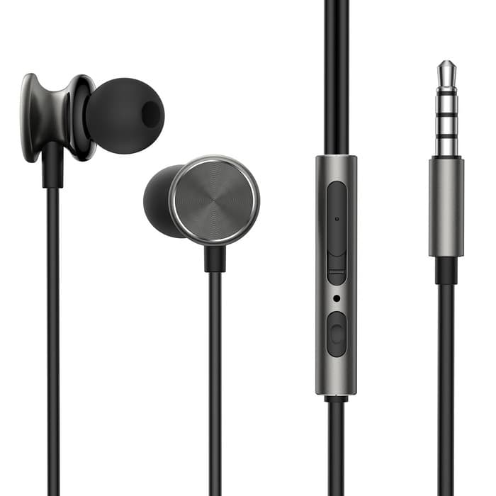 Joyroom JR-EW03 Metal Wired In-Ear Earphones With Mic view 1