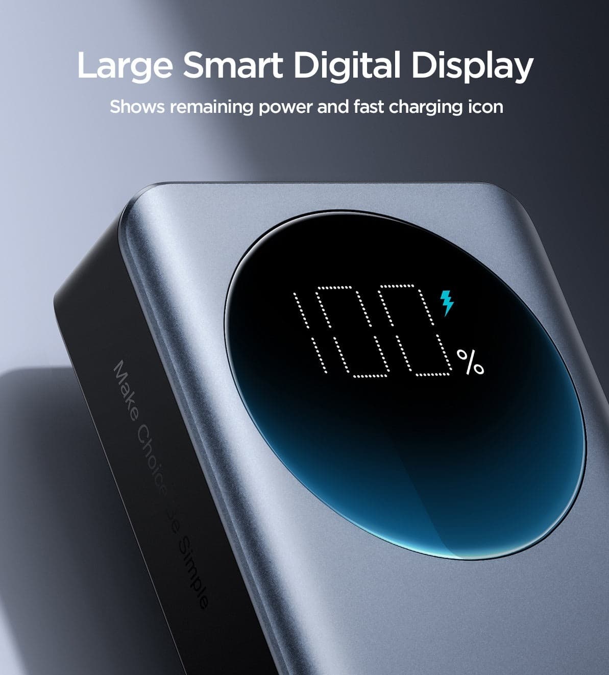 Joyroom JR PBF05 65W 30000mAh Digital Display Fast Charging Powerbank view 4