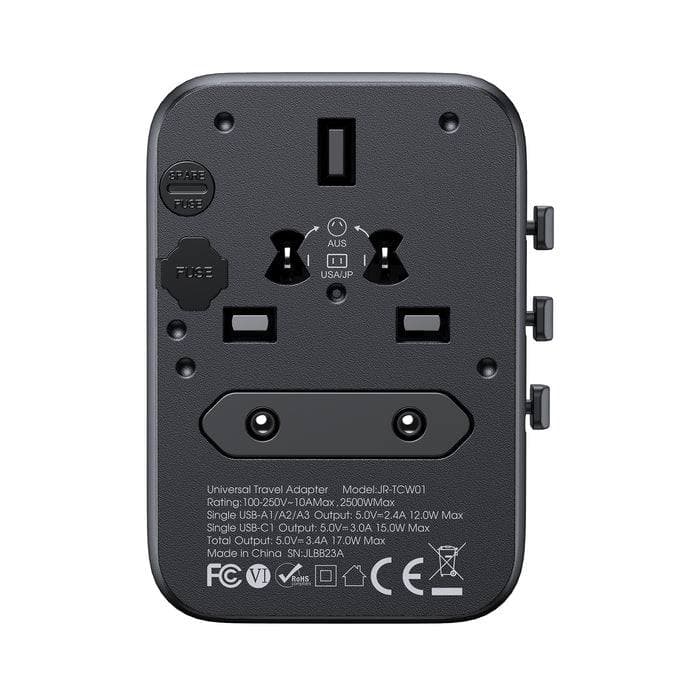 JOYROOM JR-TCW01 17W Universal Travel Adapter view 2