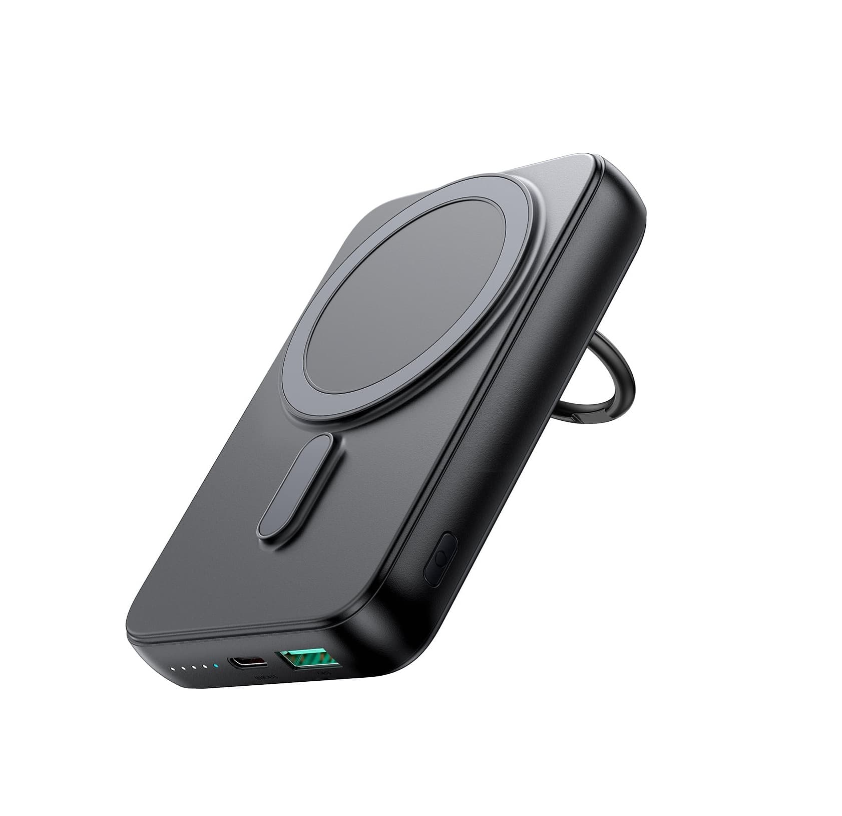 Joyroom JR W050 20W 10000mah Mini Magnetic Wireless Power Bank With Ring view 1