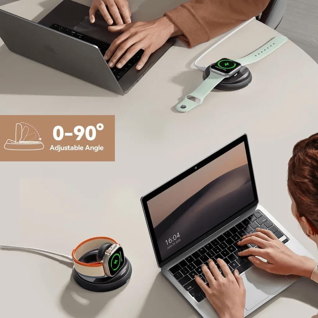 Joyroom JR-W12 Foldable Wireless Watch Charger view 3