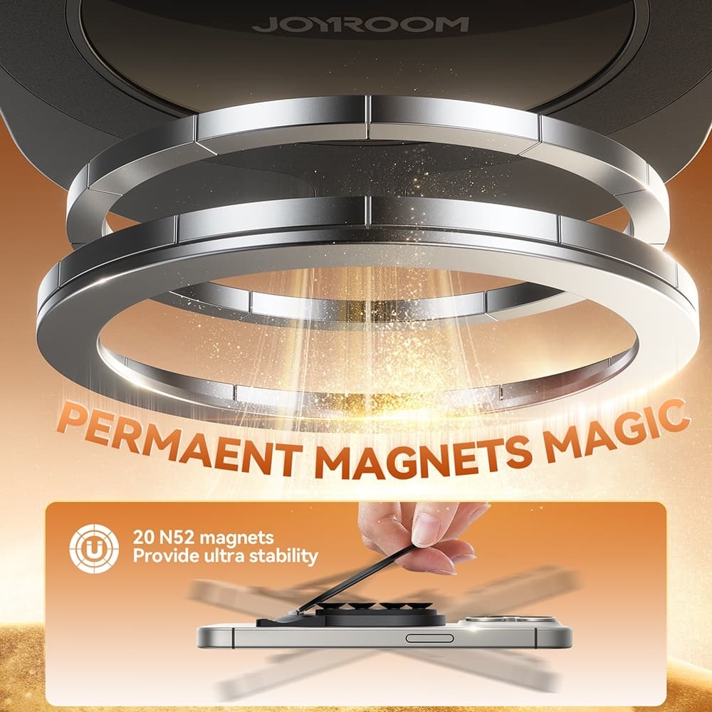 JOYROOM JR ZS418 Silicone Suction Cup Magnetic Phone Holder view 2