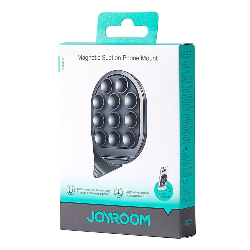 JOYROOM JR ZS418 Silicone Suction Cup Magnetic Phone Holder view 6