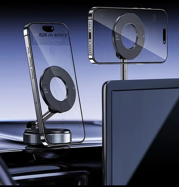 K007 Vacuum Suction Car Mobile Phone Holder Mount view 1